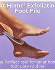 Footlogix Double-Sided Foot File Rubberized Handle - Coarse/Fine